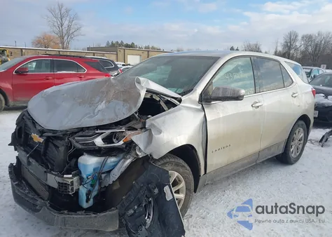 2019 Chevrolet Equinox Lt из США, поврежденный, VIN 2GNAXUEV6K6303930
